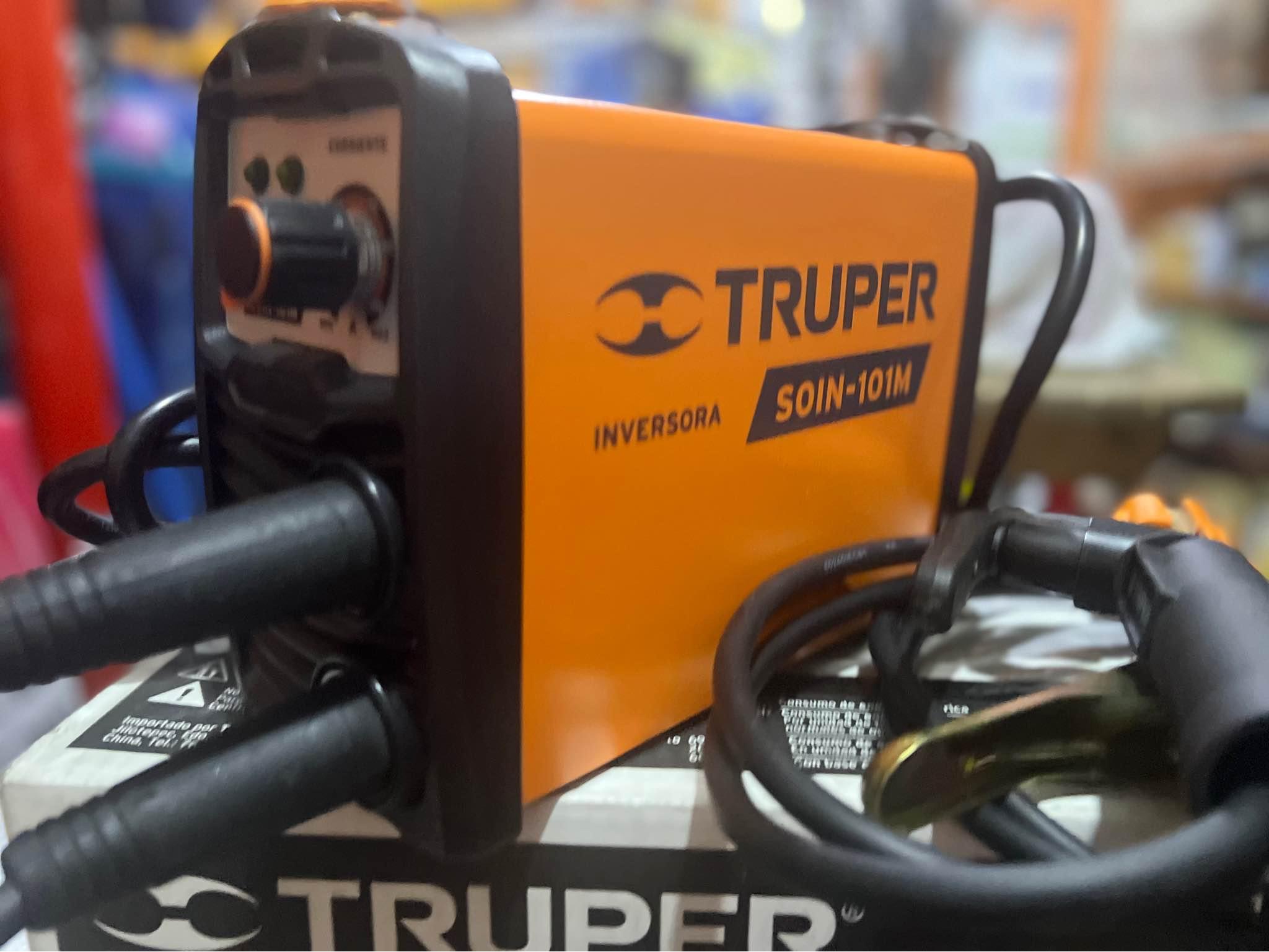 SOLDADORA INVERSORA MINI TRUPER 100AMPERIOS