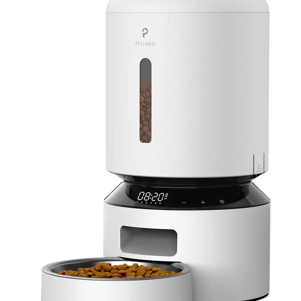 Alimentador automático para gatos y perros, , hasta 50 porciones, 6 comidas por día