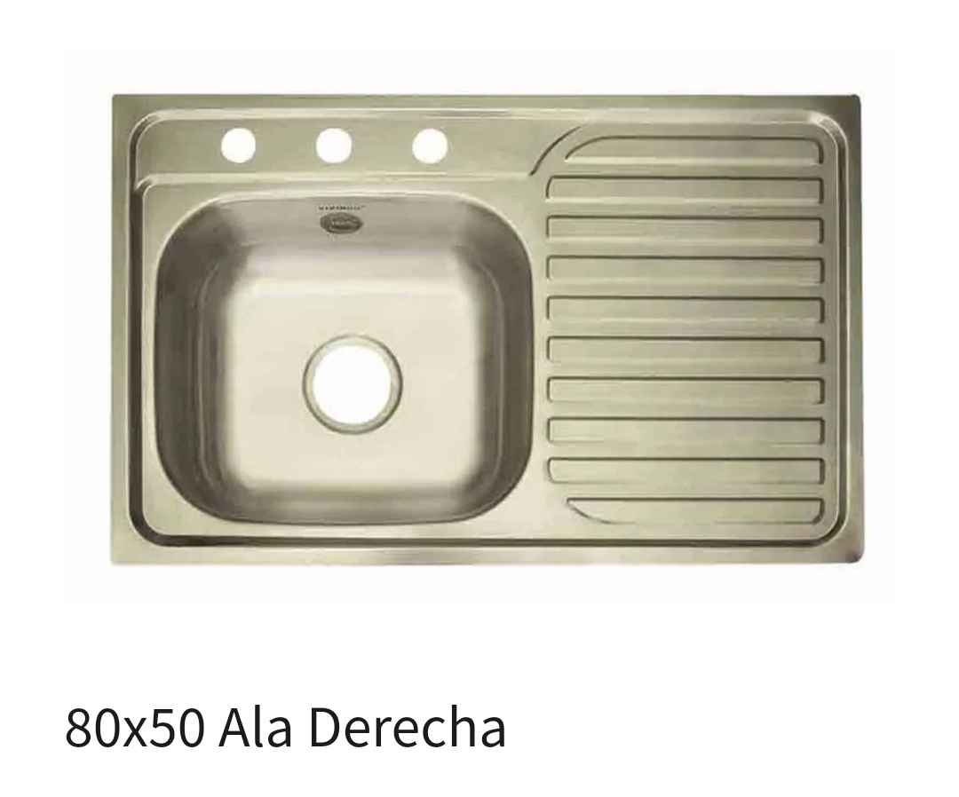 Lavatrastos de acero inoxidable  de todos tamaños, desde