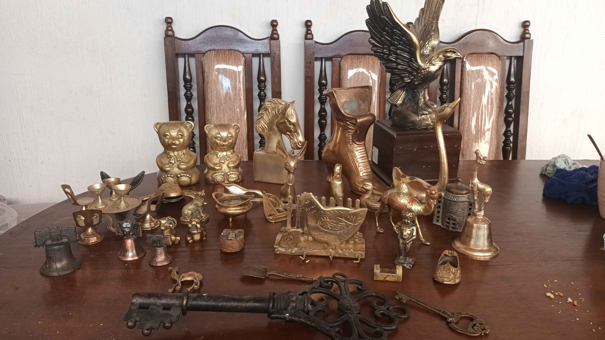 HERMOSAS FIGURAS DE BRONCE