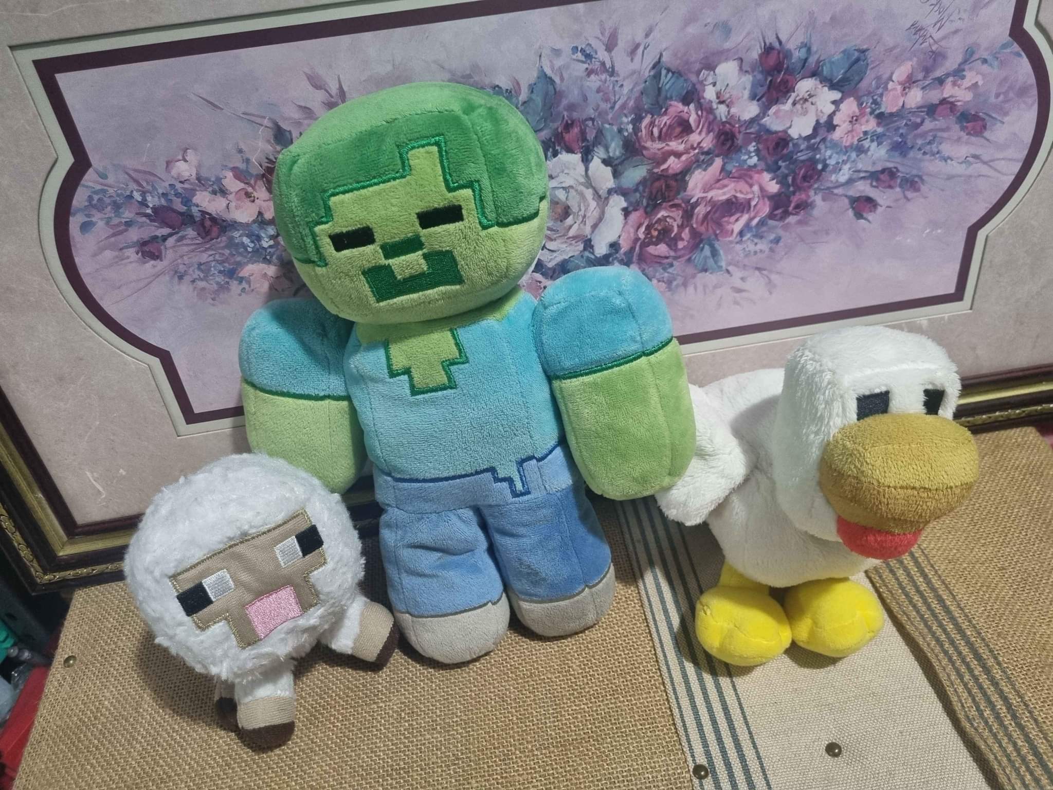 Lindos peluche de minecraft