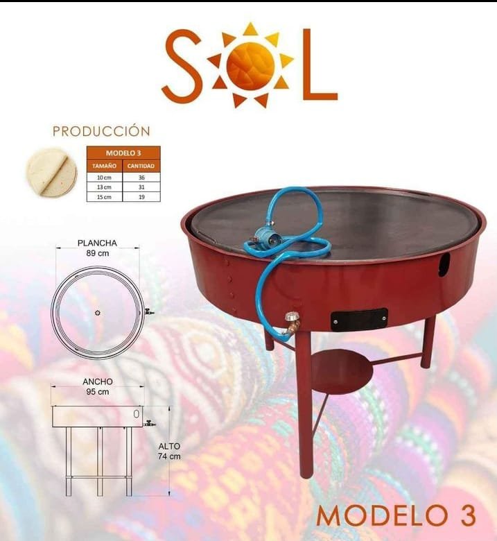 !!Aterrado por la crisis !!
Comales SOL tiene la solución.
Comales tortilleros y