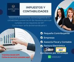 A la orden!
Servicios contables y asesoría