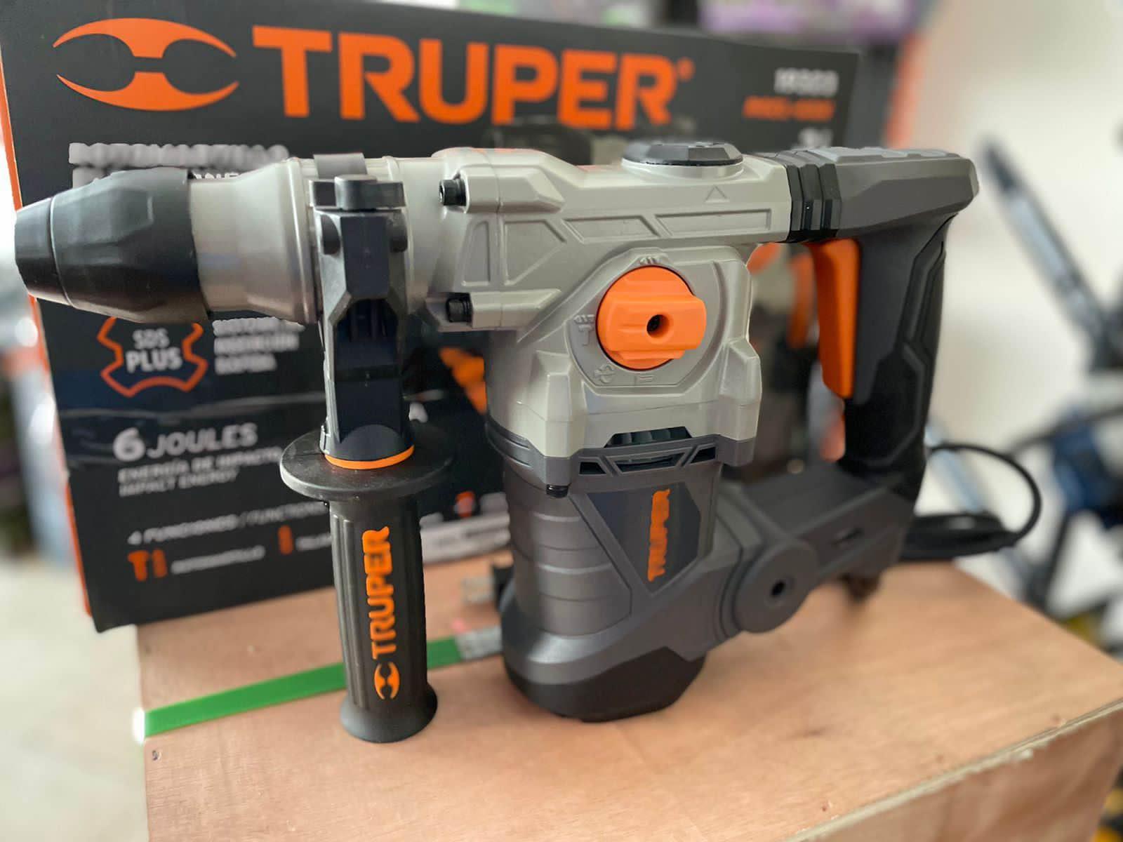 Sistema de inserción rápida sds con
sistema anti-vibración
potente motor de 6 ju