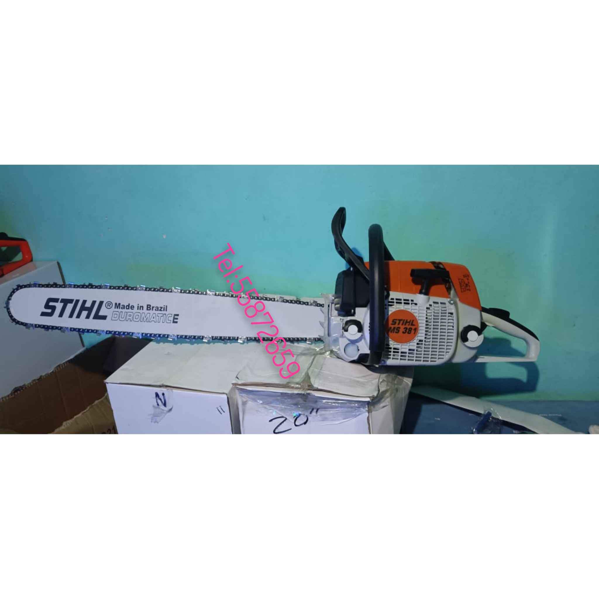 Gran oferta de motosierras MS 381 barra de 30 pulgadas.
 Accesorios completo.
 E