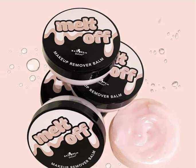 Bálsamo desmaquillante Melt off Italia deluxe
 fórmula suave e hidratante  que