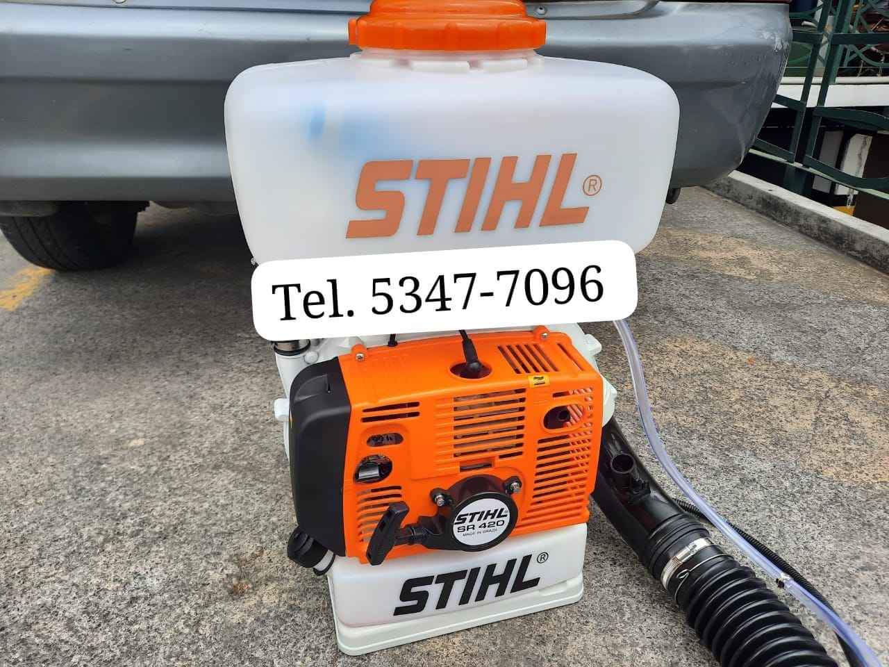 Agroindustria 
 Bombas de cañones stihl Sr 420 
 Chapeadoras, 
 Motosierra,
  bo