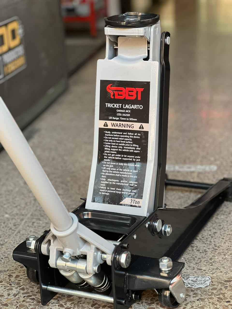 OFERTA TRICKET LAGARTO DE 3 TONELADAS MARCA BBT DOBLE EMBULOS BAJO PERFIL, LLAM