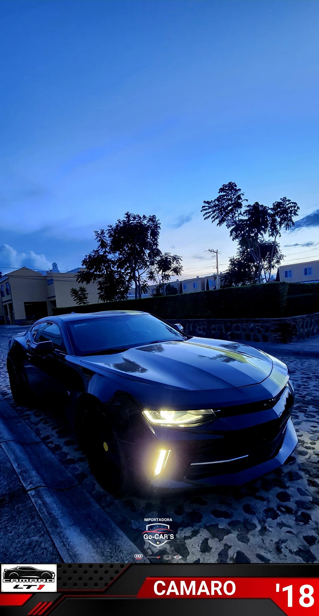 𝙑 𝙀 𝙉 𝘿 𝙊    𝙑 𝙀 𝙉 𝘿 𝙊

𝙄𝙈𝙋𝙊𝙍𝙏𝘼𝘿𝙊𝙍𝘼 𝙂𝙊-𝘾𝘼𝙍𝙎

 Camaro 1LT 2,018 
 Aros R19 
 Camb