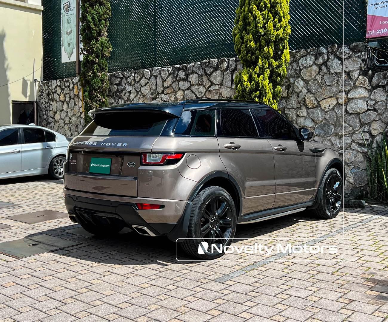 RANGE ROVER EVOQUE HSE 2017
Precio anterior: Q. 289,900.00
Nuevo Precio Novelty: