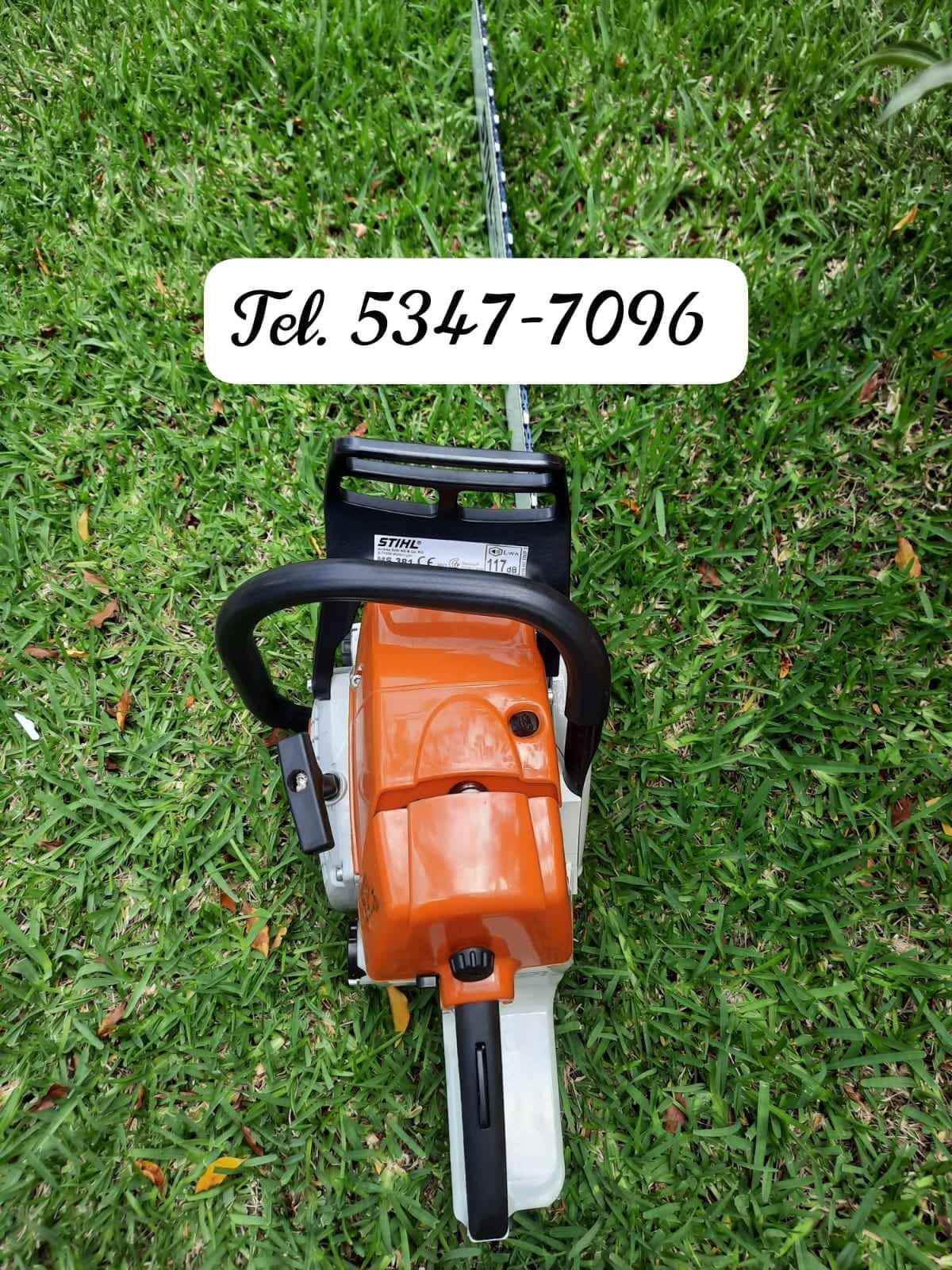 Agroindustria 
 Motosierra stihl 381 
 Chapeadoras, 
 Motosierra,
  bombas para