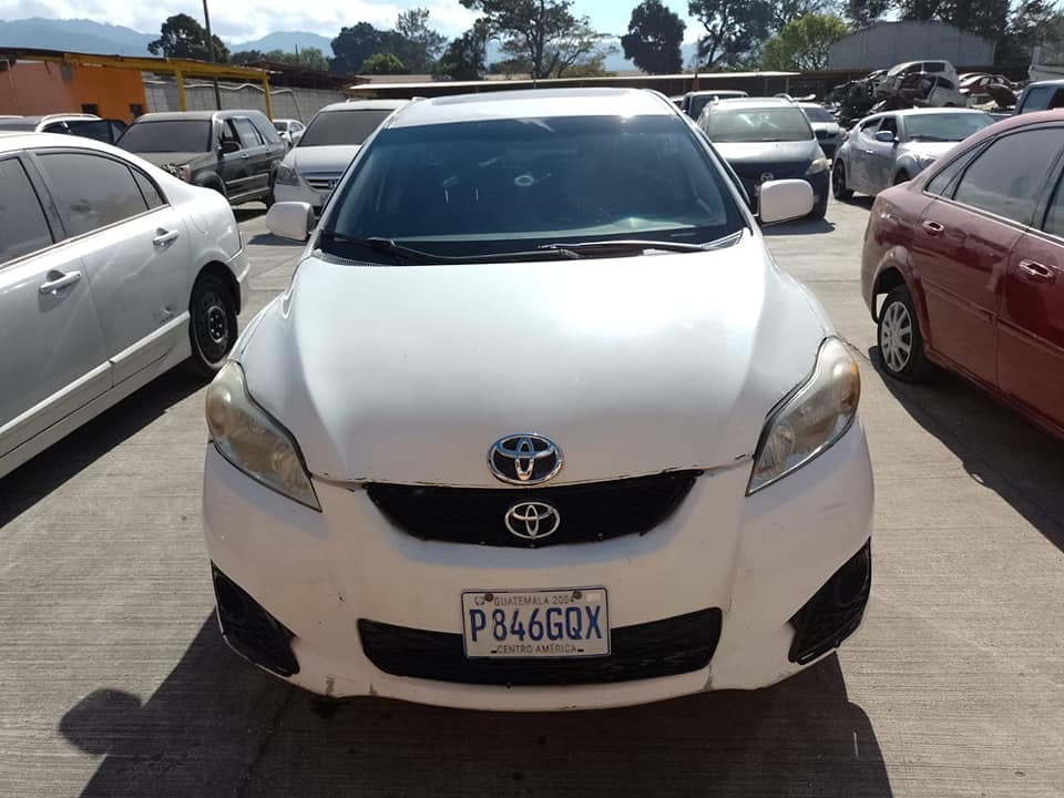Toyota Matrix S 2009
 Motor 2.4cc
 Mecánico
 Título, Tarjeta, Calcomanía y DPI