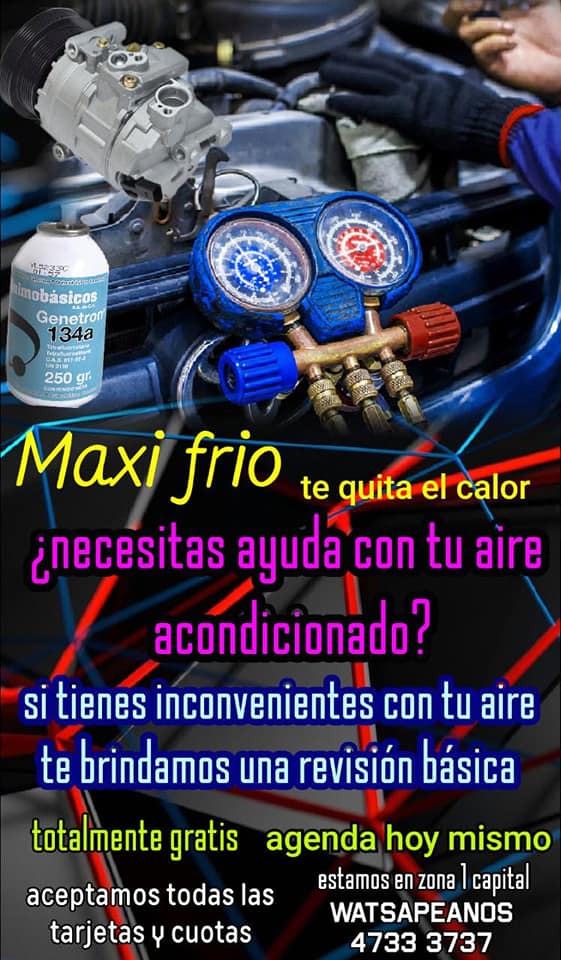 NOSOTROS NO LE ANDAMOS CON CUENTOS! En Maxi Frío nos especializamos en reparació