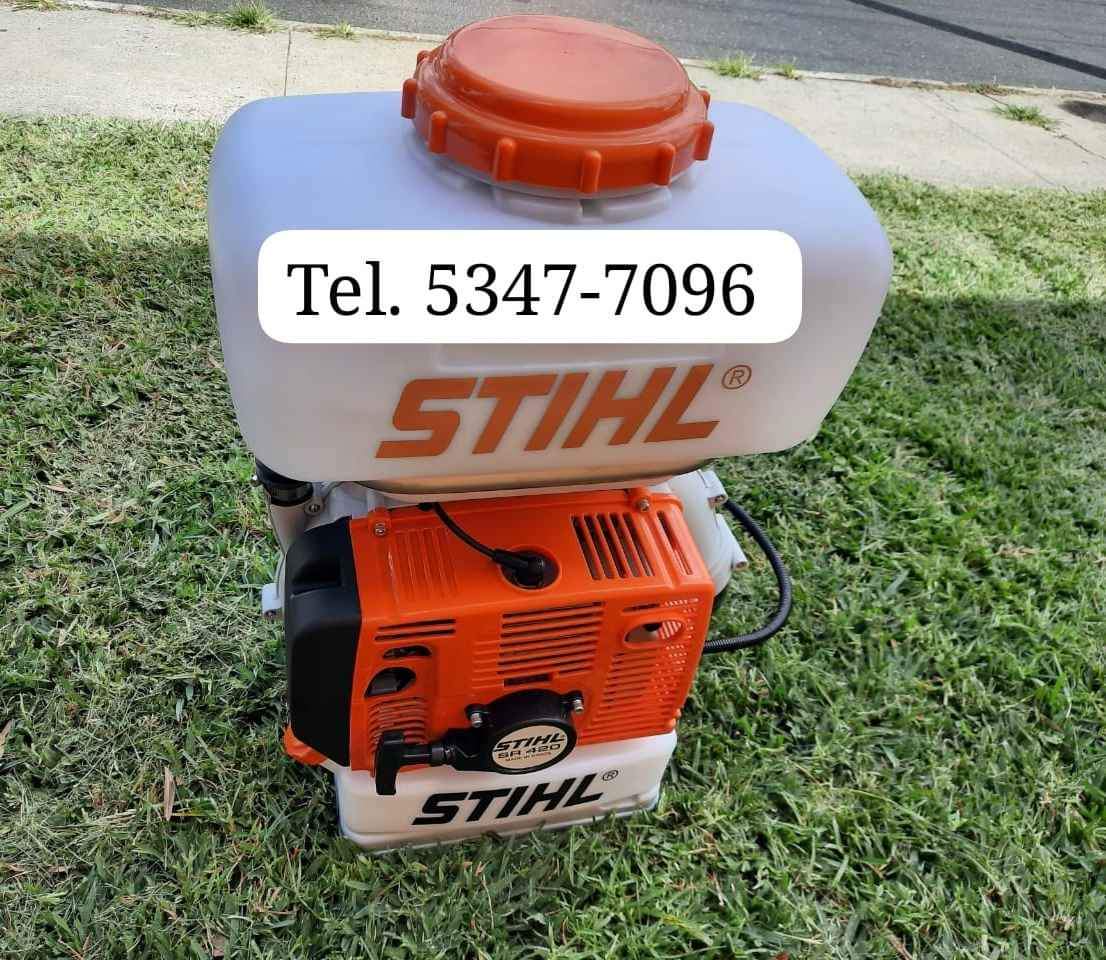 Agroindustria 
 Bombas de cañones stihl Sr 420 
 Chapeadoras, 
 Motosierra,
  bo