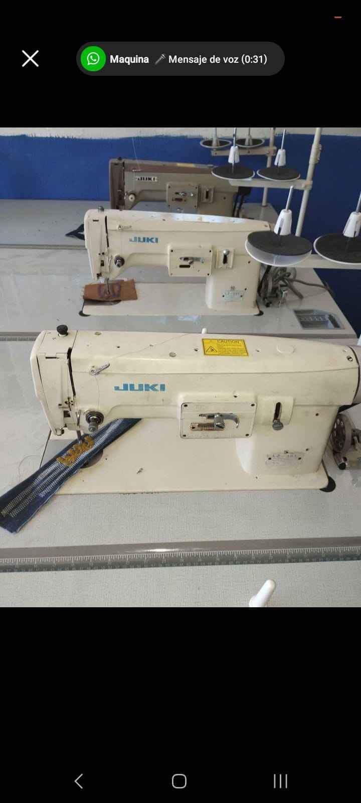 Vendo bordadoras juki lz  precio 3500 información al 46931294 WhatsApp  o messen