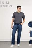 Denim Casual Pepe. 
 Caballero Tallas y Diseños Corte Recto.
 Envíos a El País G