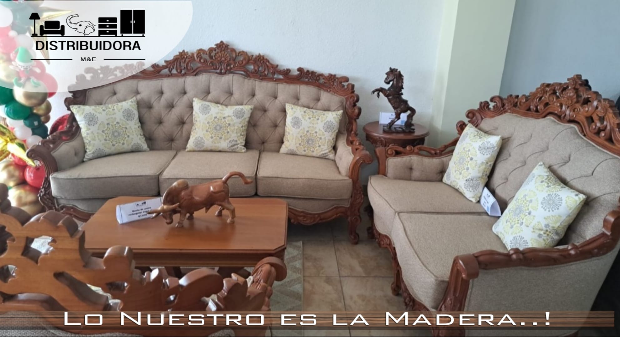 Muebletiza tus Sueños 

Este Fin de Año estrena tu Sala y Comedor personalizado