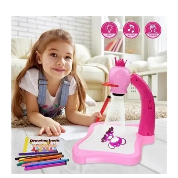 Perfecto para divertirse: Este excelente set de dibujo de proyector artístico me