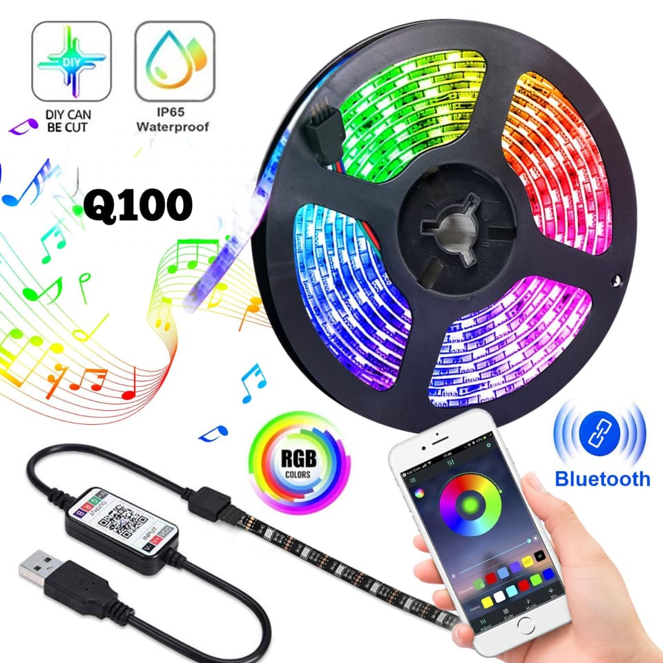 Me parece que al grupo le puede gustar luz led 5 metros con Bluetooth cable USB
