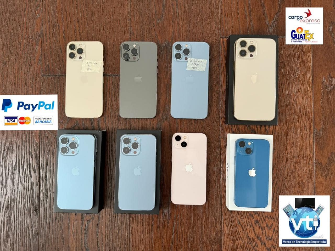 iPhone 13 pro Max 1TB, GOLD, liberado de fábrica, estado 9.9/10, cable de carga,