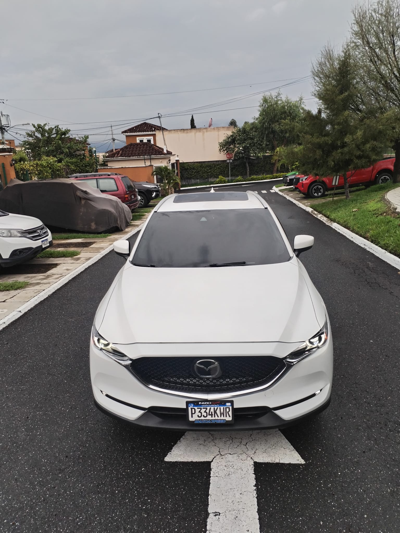 CAMIONETA MAZDA CX5 GT 2018 BLANCA GRAND TOURING La más Lujosa! 2.5CC 4X4 AWD SK