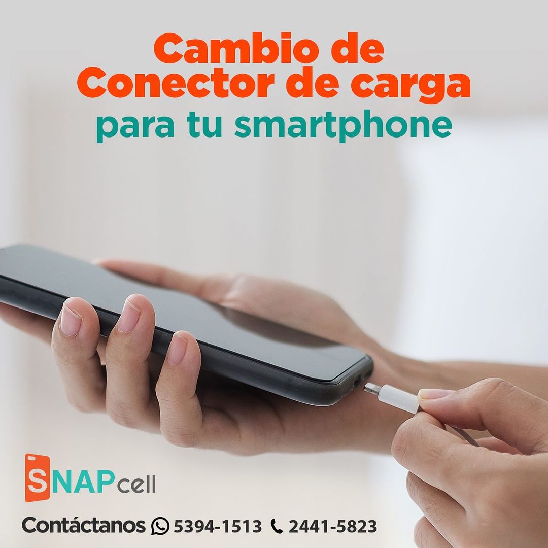 Si ya no le sirve el conector de carga tu teléfono, no te preocupes nosotros pod