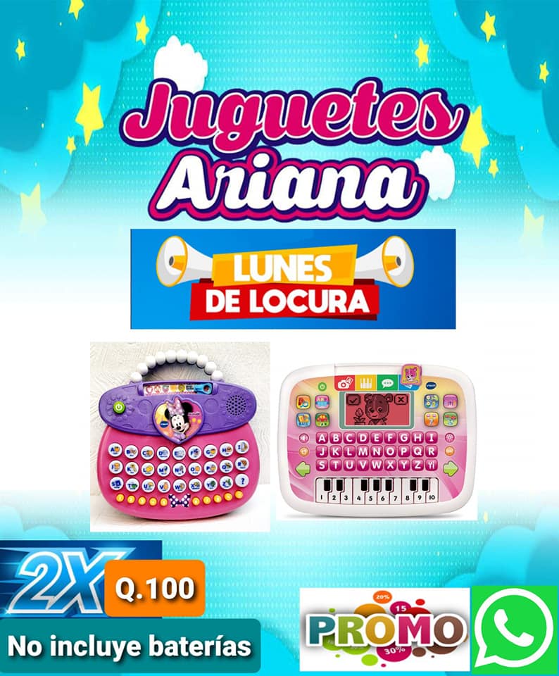 Aprovecha estos lindos Duos este martes 6 de  juguetes américanos al mejor preci