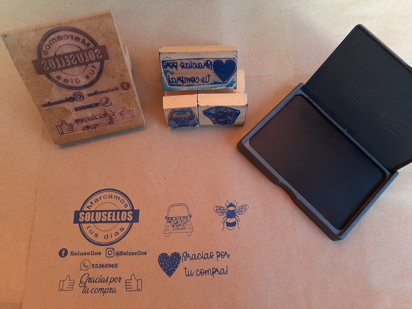 promocion  del mes de julio puede ser el diseño que quieras en tus sellos para b