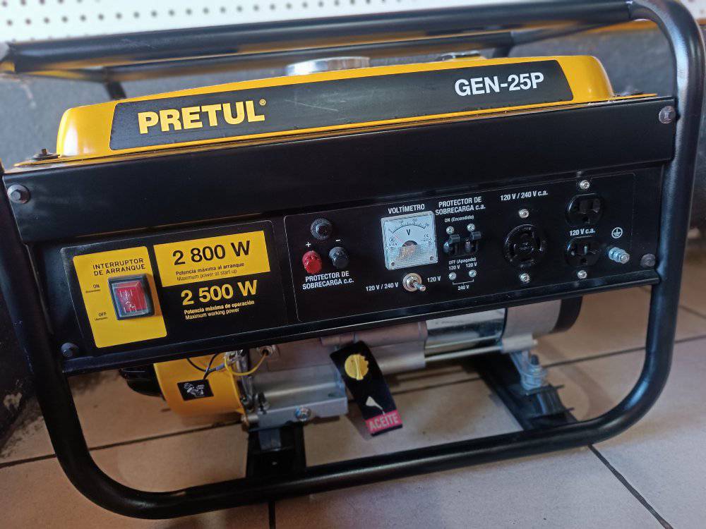 Con el permiso del administrador 
  GENERADORES DE LUZ PRETUL         A TAN SOLO