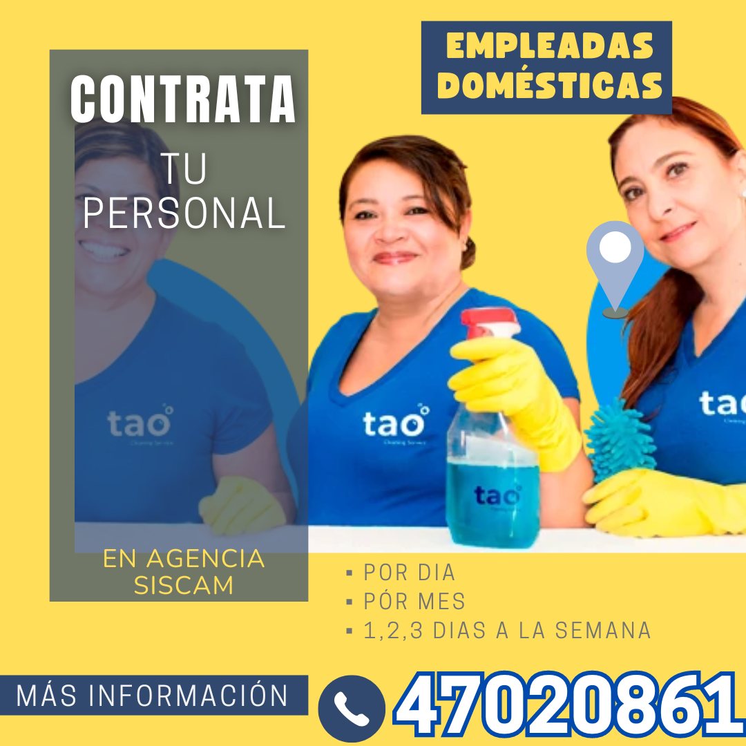 Contrata ya! a tu experta de confianza para apoyarte en el hogar, para realizar