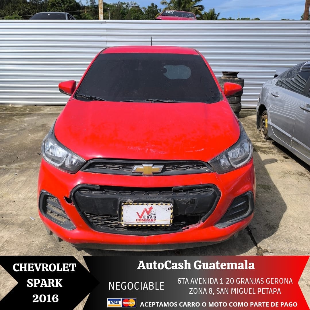 CHEVROLET SPARK 2016  PARA REPUESTOS   OJOOO INACTIVO 
 ACEPTO MOTO O CELULAR A
