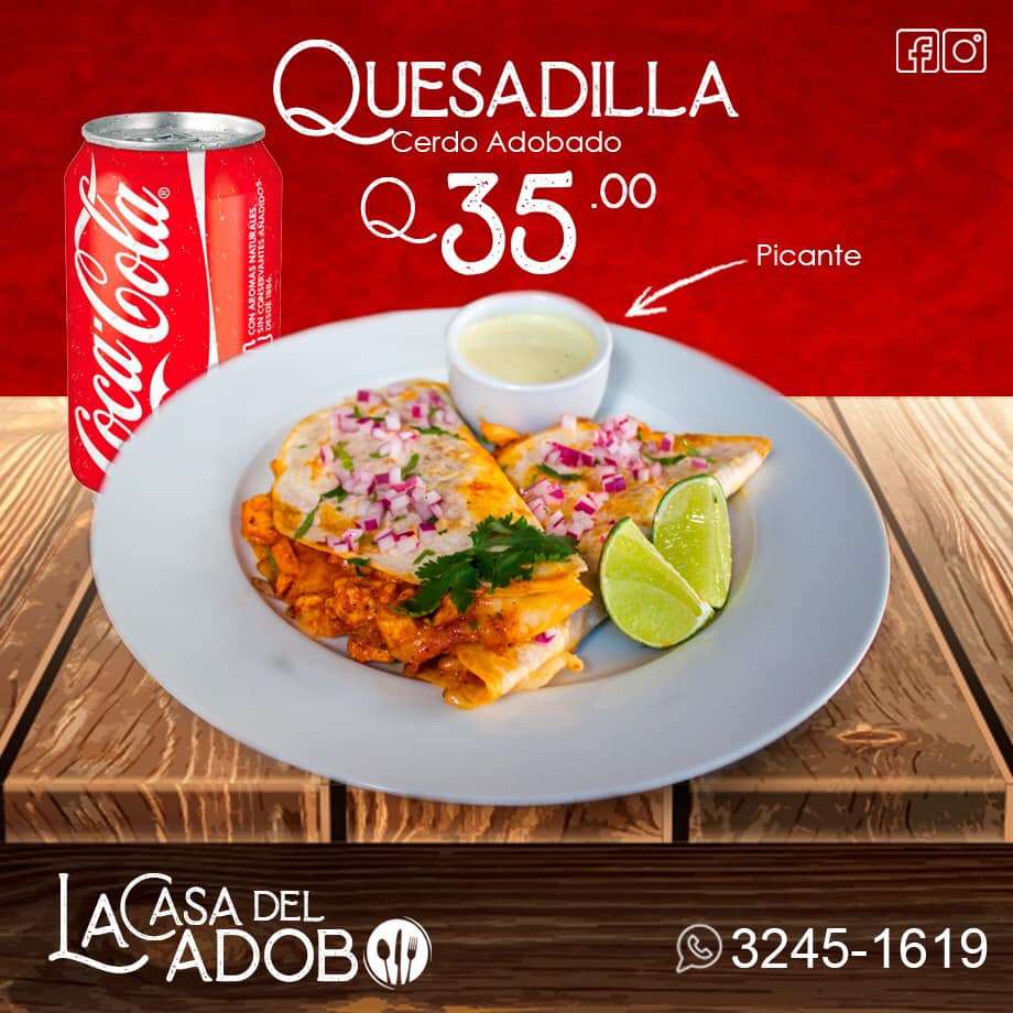 Algo Diferente!! Tacos y quesadillas..... Llamanos 32451619, 31644634