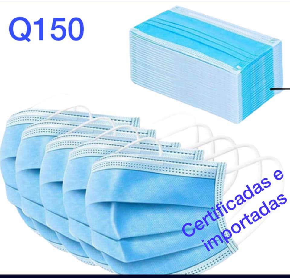 Oferta!!
 Q150+Q25 de envío 
 Mascarillas Quirúrgicas certificadas e importadas