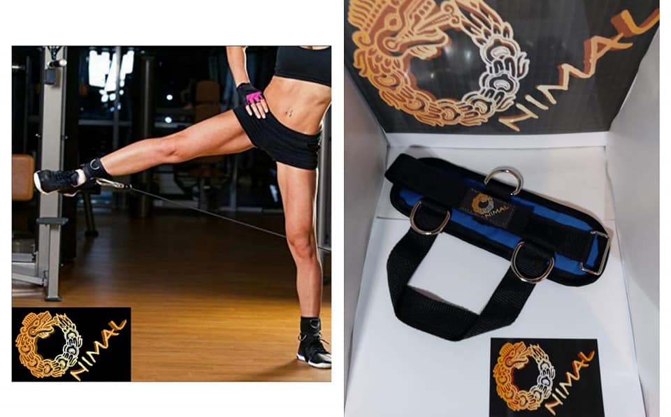 Straps para trabajo con pierna Q125 la unidad
 Asas para trabajo con polea Q125