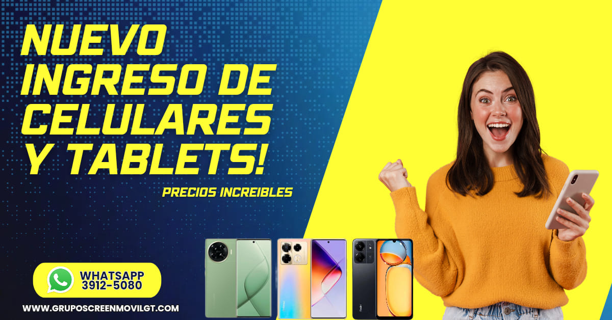 Necesitas comprar un celular nuevo pero a un excelente precio? Manejamos las mar