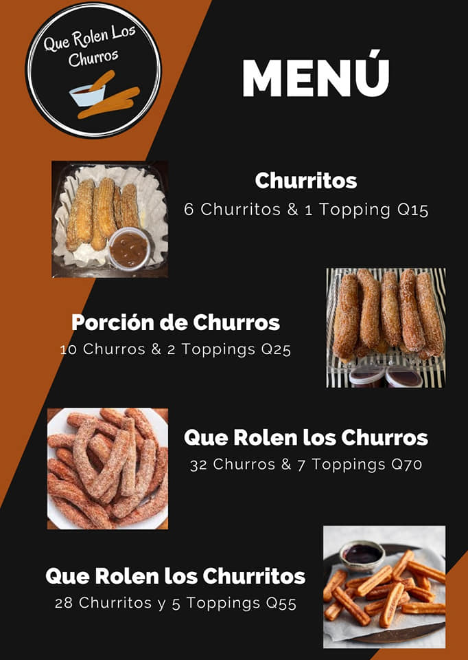 ¿Alguien con antojo de algo dulce y diferente?
¡Que Rolen Los Churros!
Te presen