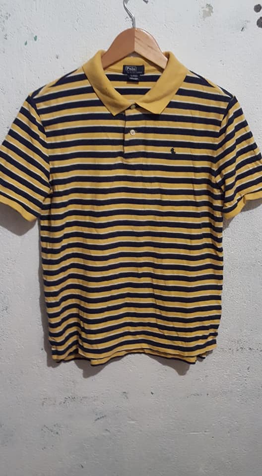 DISPONIBLE
 Camisa Caballero tipo polo
 Marca POLO RALPH LAUREN
 Color  AMARILLO
