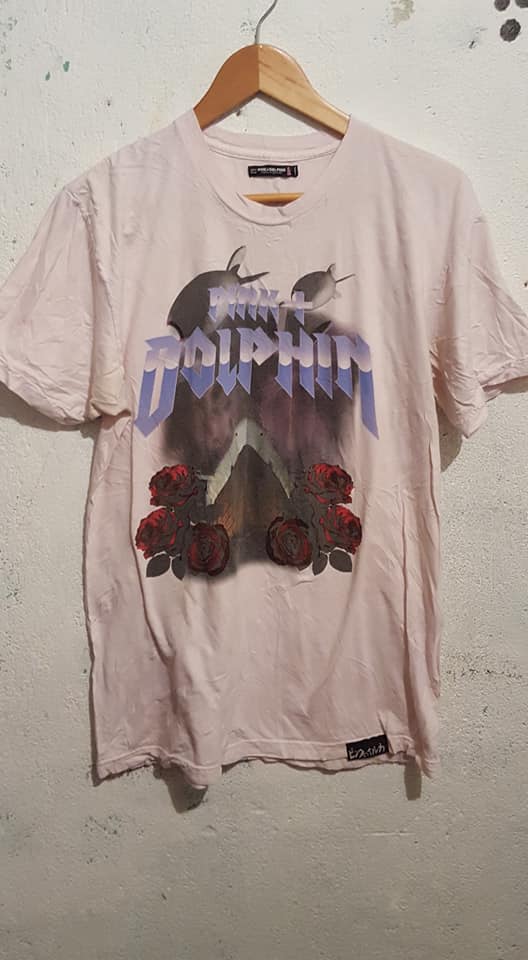 VENDIDA 
 Camisa Caballero 
 Marca PINK+DOLPHIN
 Color  ROSADA 
 Estado 10/10