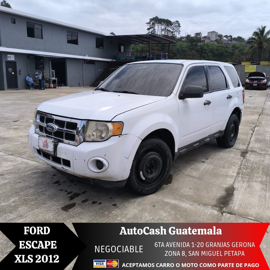 FORD ESCAPE XLS 2012 INACTIVA 
ACEPTO MOTO O CELULAR ALTA GAMA 
  PRECIO Q.12,9