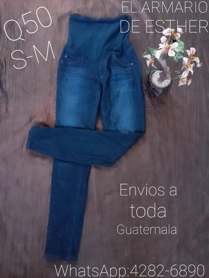 Dama
 Pantalon maternidad: S-M
 Precio: Q50
 Envios a toda la república de Guate