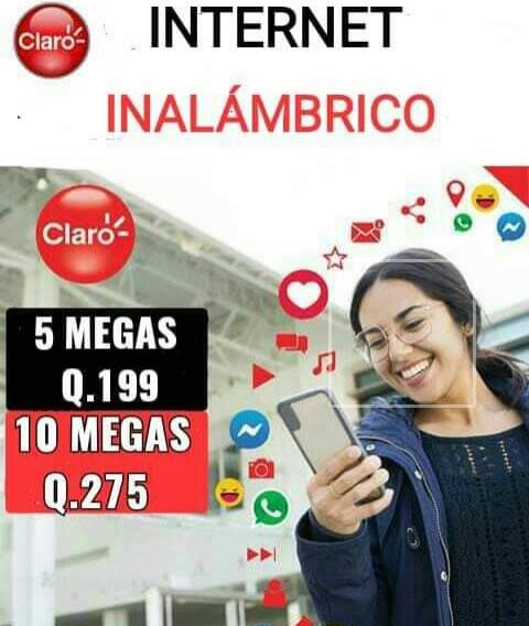 WiFi para su hogar o trabajo
 WhatsApp 35088667