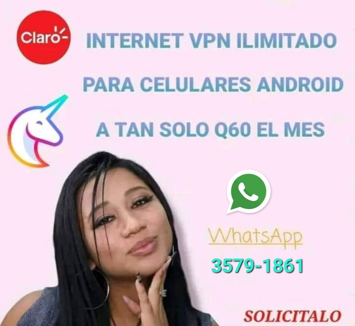 Internet completamente ilimitado para tu celular Android mediante nuestra Aplica