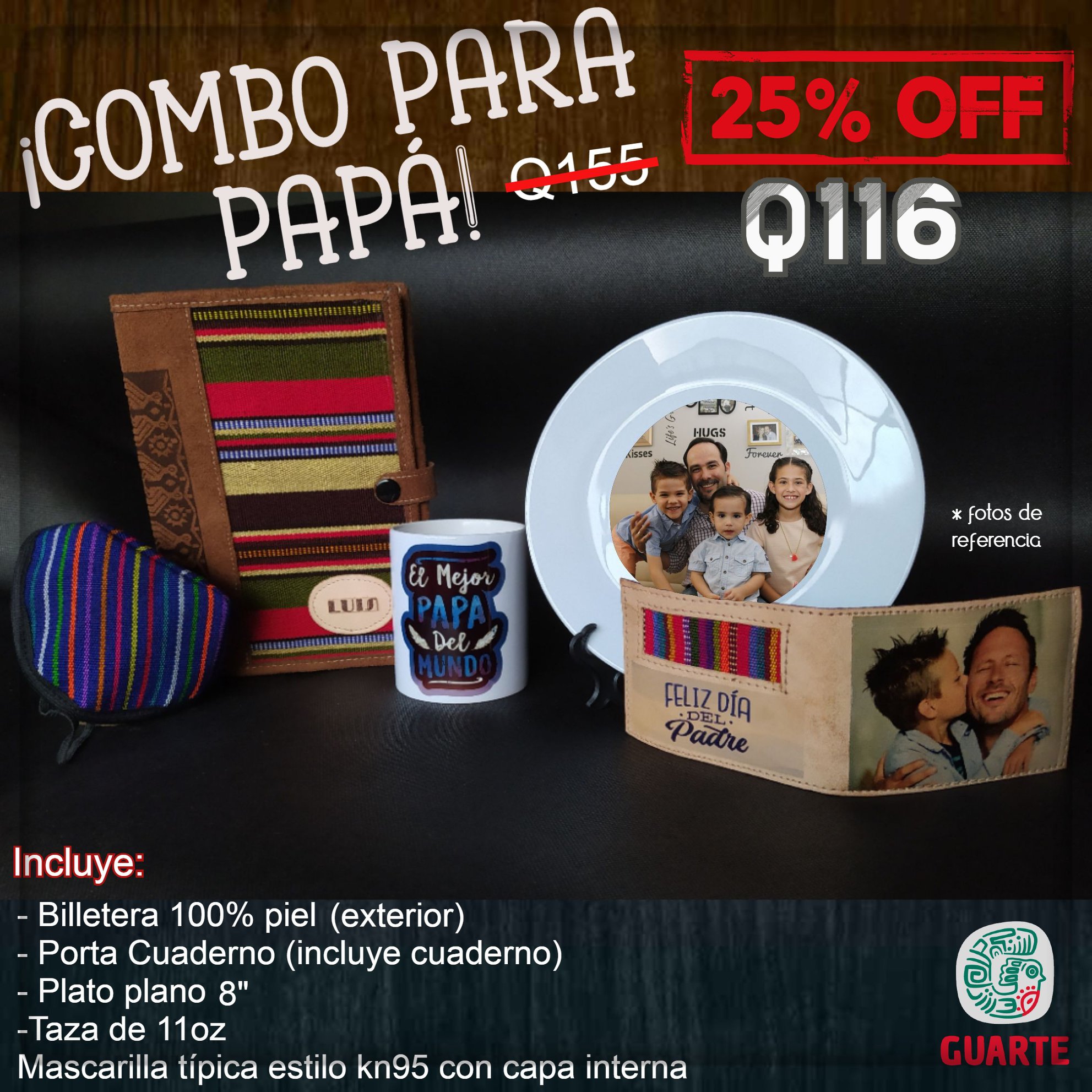 Detalles que consienten a papá, porque lo importante  para él siempre  sera su f