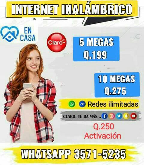 Obtén tu Internet inalámbrico para su familia y hogar, plan post pago instalació