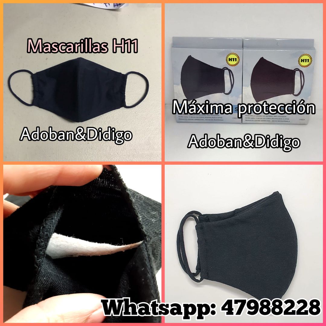 Llevate las últimas mascarillas..... 
 15 cada una
 Traen filtro coreano hepa 11