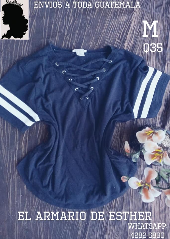 Blusa Dama 
 Talla: S-M
 Precio: Q35
 Envios a toda la república de Guatemala y
