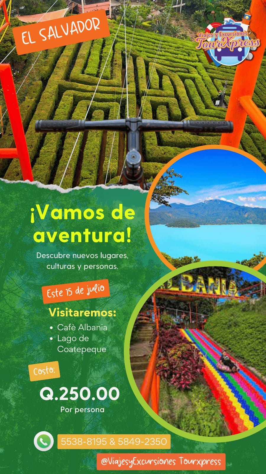 Viaje a El Salvador 

 Para ingresar a El Salvador, sólo necesitas DPI vigente.