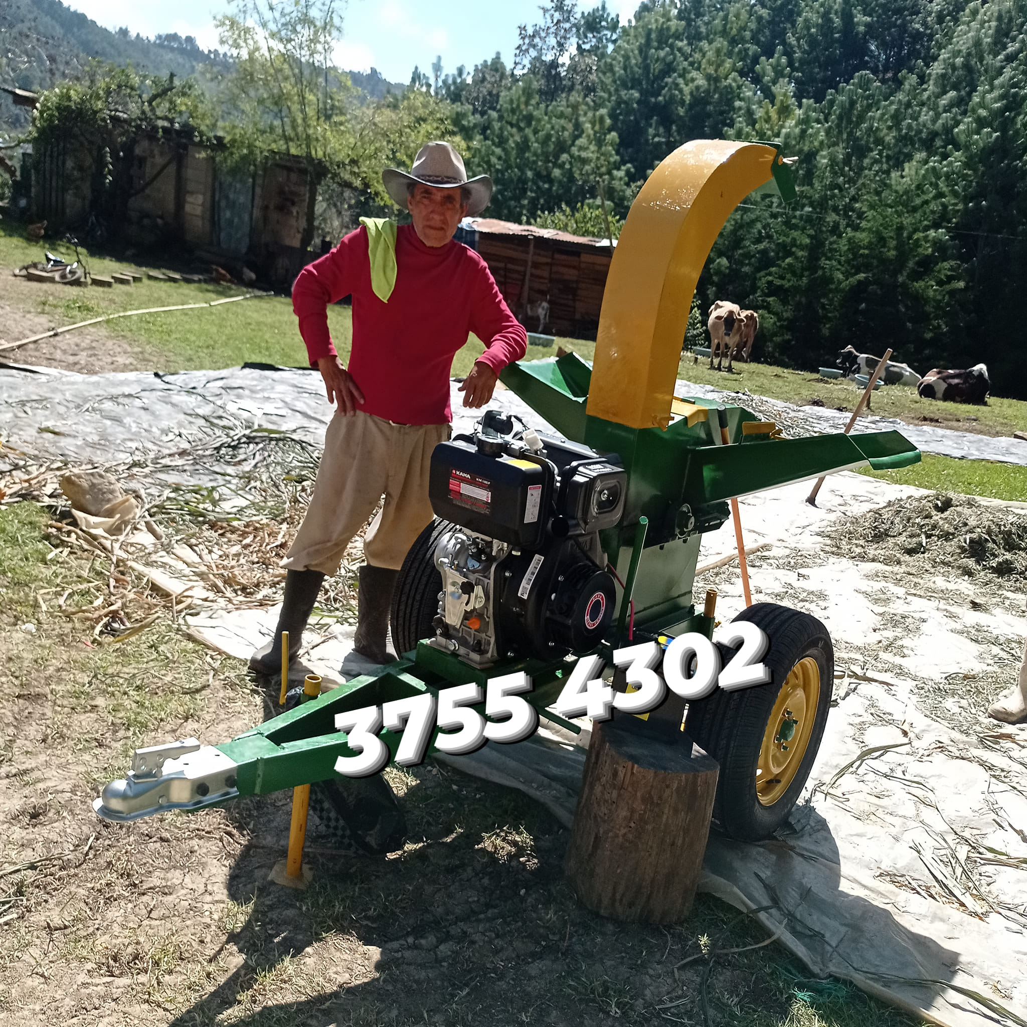 Seguimos con las entregas personales
En esta oportunidad

Picadora combinada RQ