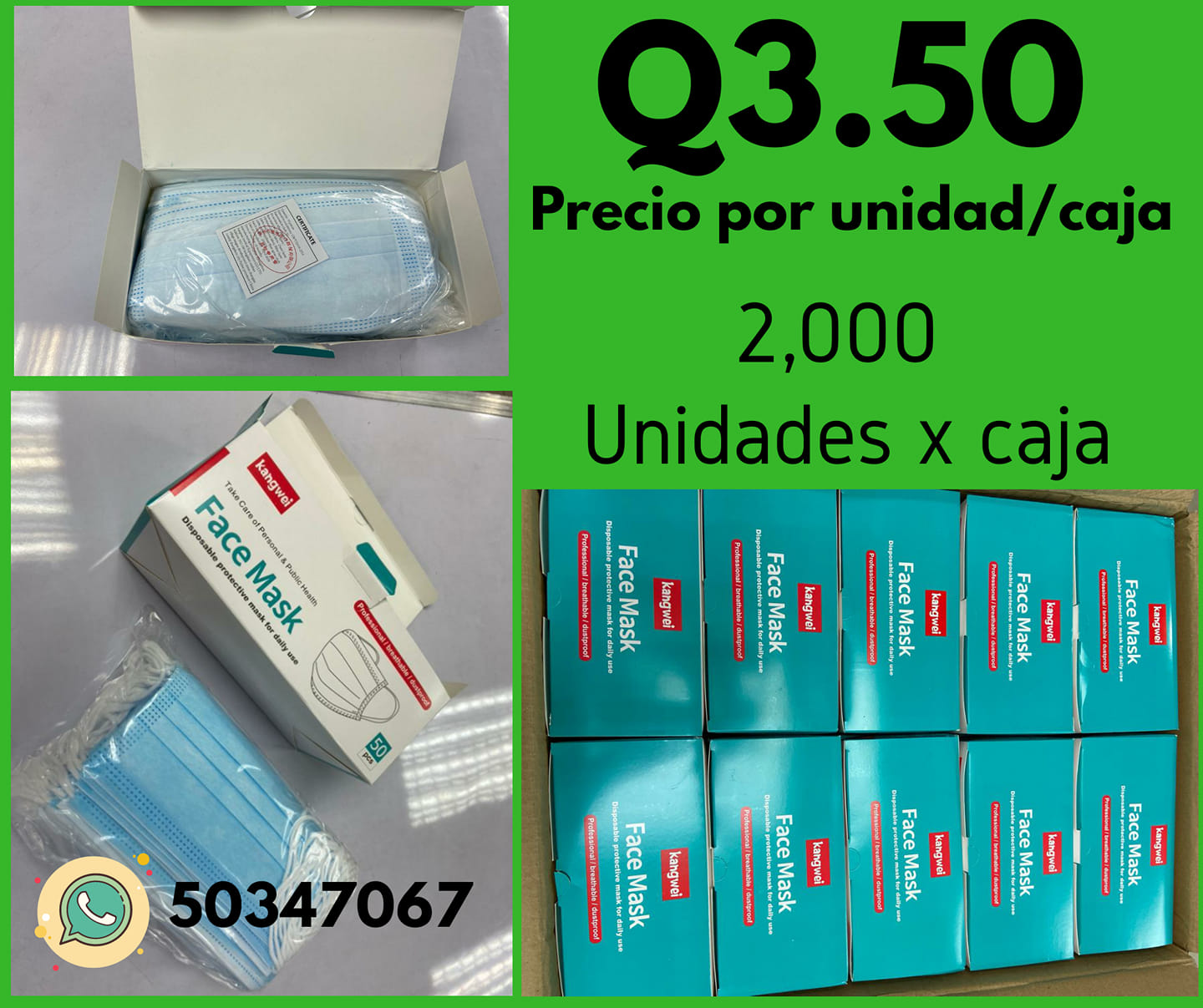 Me pongo a la orden mascarillas quirurjicas, certificadas y factueadas. 
 Mas  d