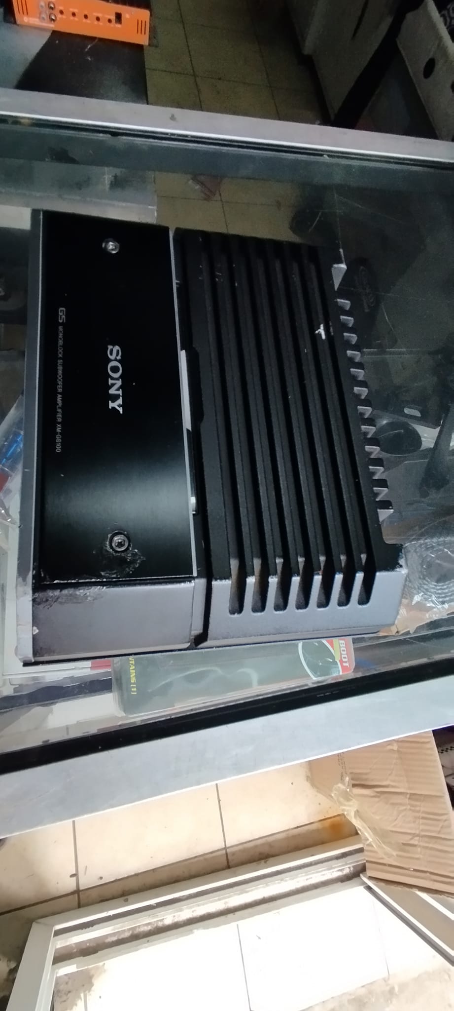 AMPLIFICADOR SONY GS MONOBLOCK 
USADOS EN PERFECTO ESTADO 
Q1500 SEMINUEVO
Pot.